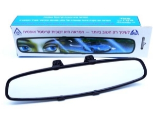 מראה פנורמית קטנה שחור הרקולס