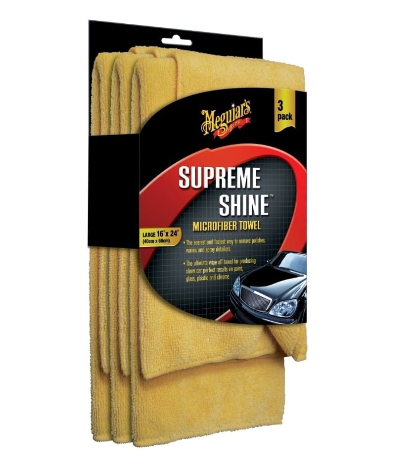 מטלית (3יח) מיקרופייבר 40X60סמ' SUPREME SHINE